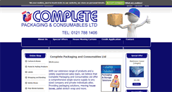 Desktop Screenshot of completepandc.co.uk